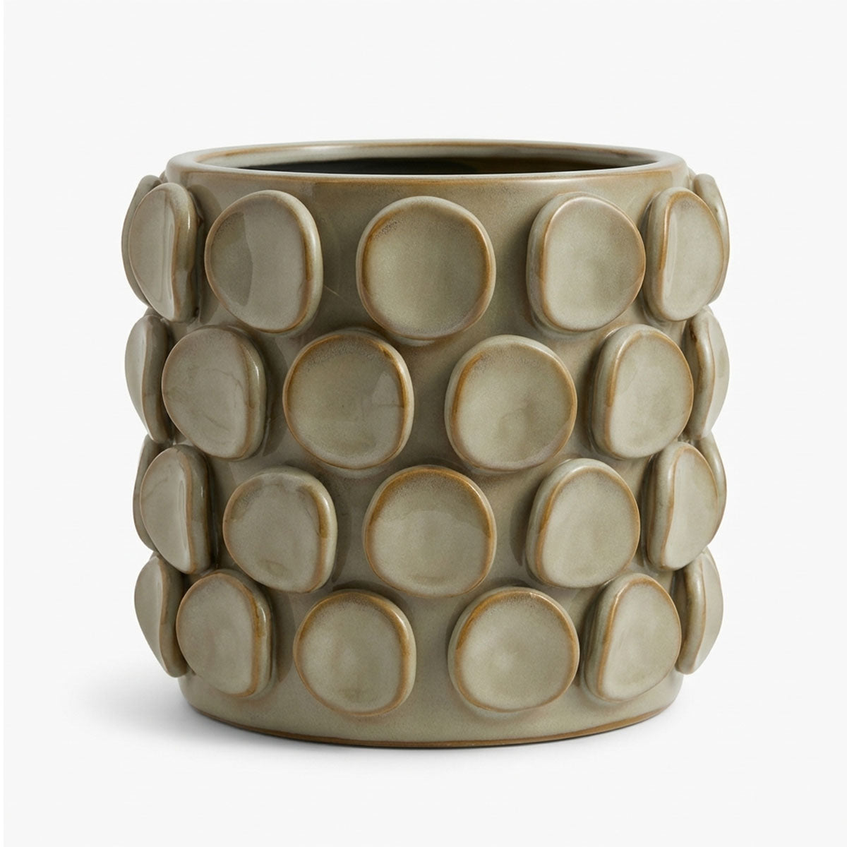 Pearl Plantenpot Taupe / Grijs
