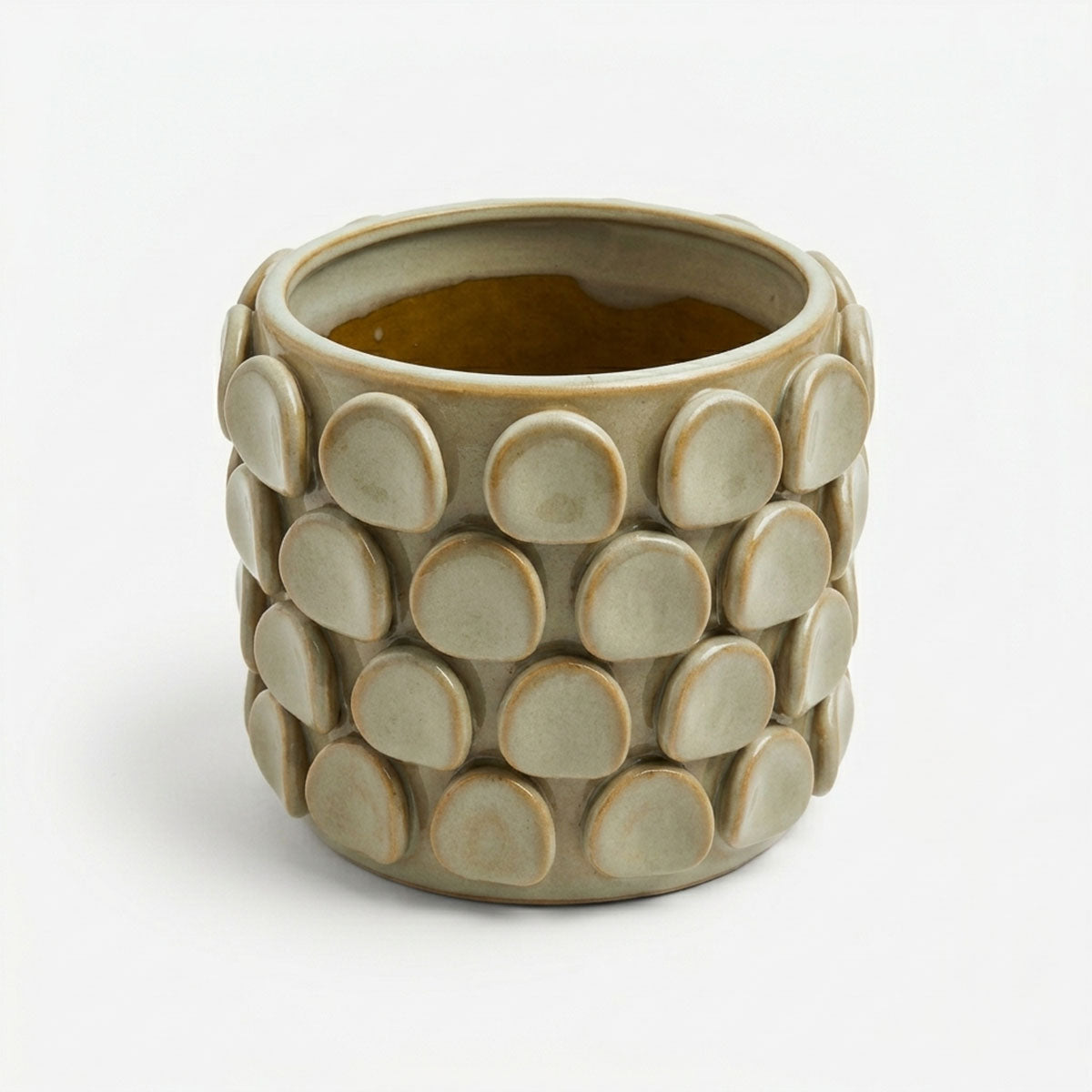 Pearl Plantenpot Taupe / Grijs
