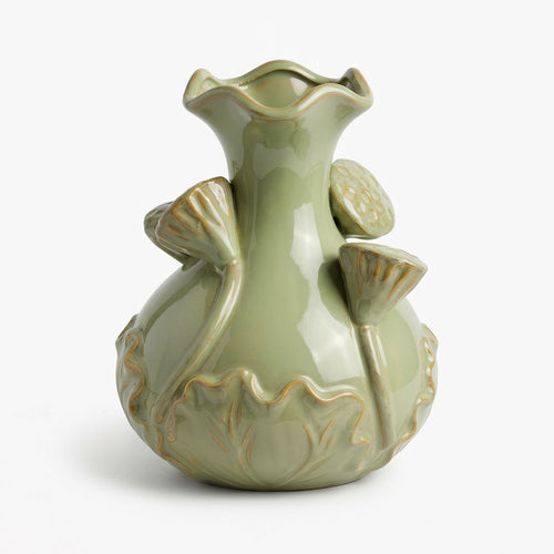 Lotus Vaas Pistache Groen
