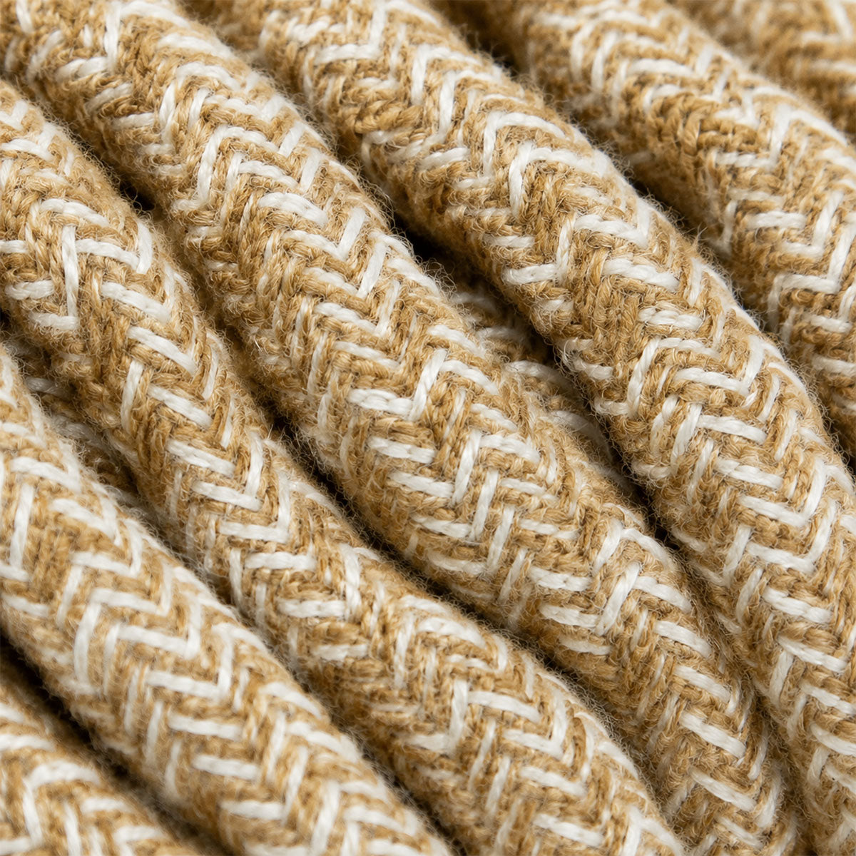Cruz Windlicht Bloem Beige Klein