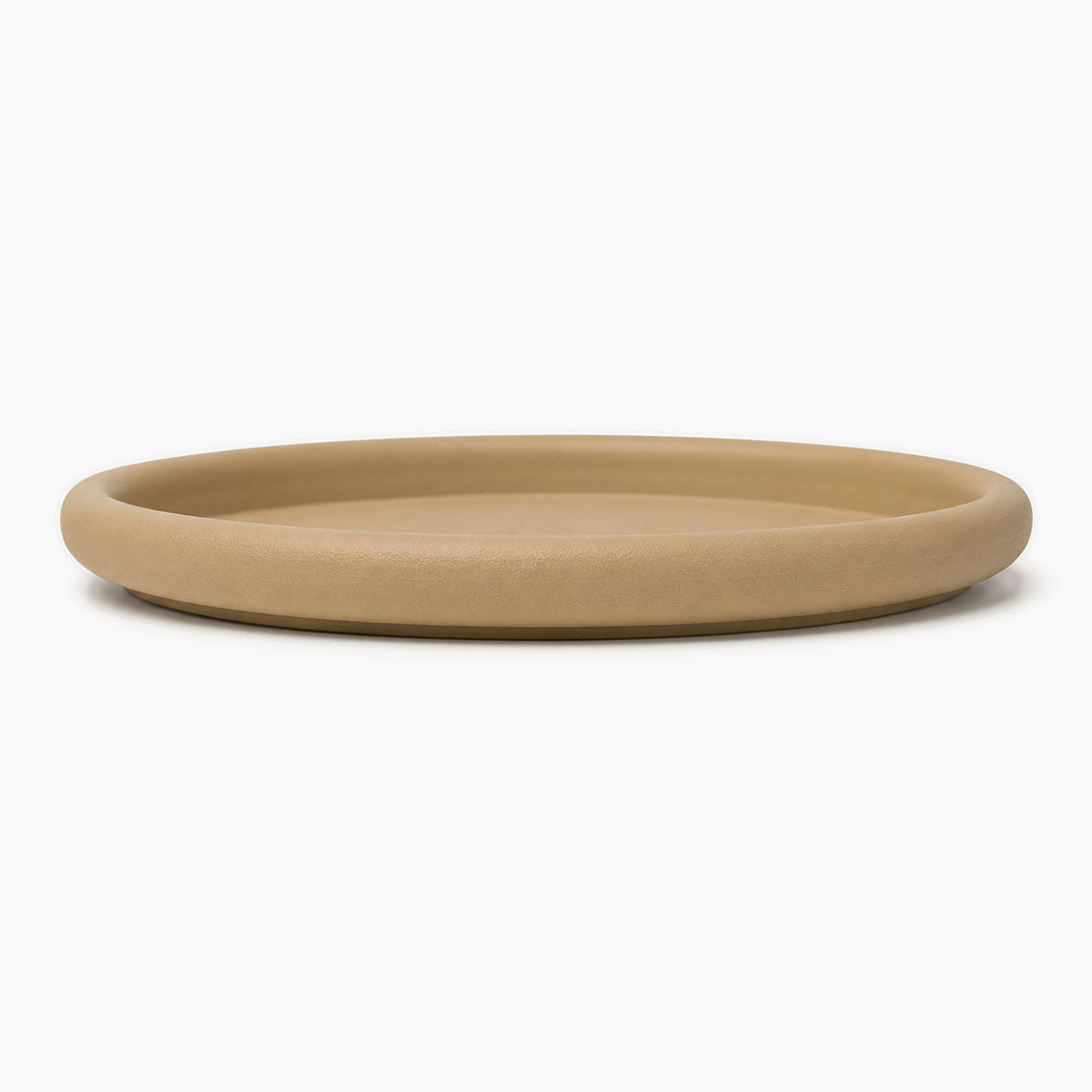 Matteus Japandi Dienblad Metaal - Beige - ⌀ 33,5 cm