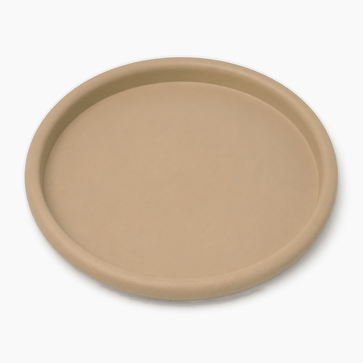 Matteus Japandi Dienblad Metaal - Beige - ⌀ 33,5 cm