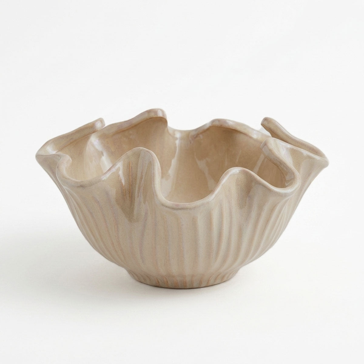 Twirl Schaal Beige
