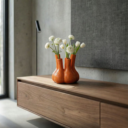 Knoflook Tulpenvaas Oranje