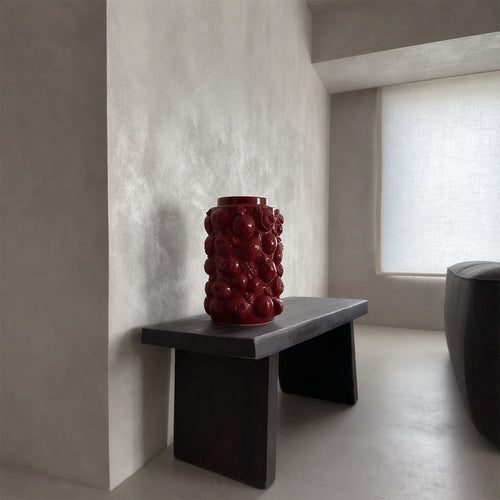 Granaatappel Vaas Bordeauxrood