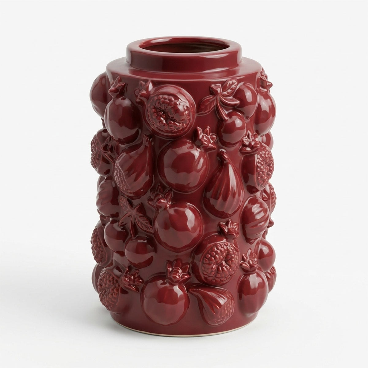 Granaatappel Vaas Bordeauxrood