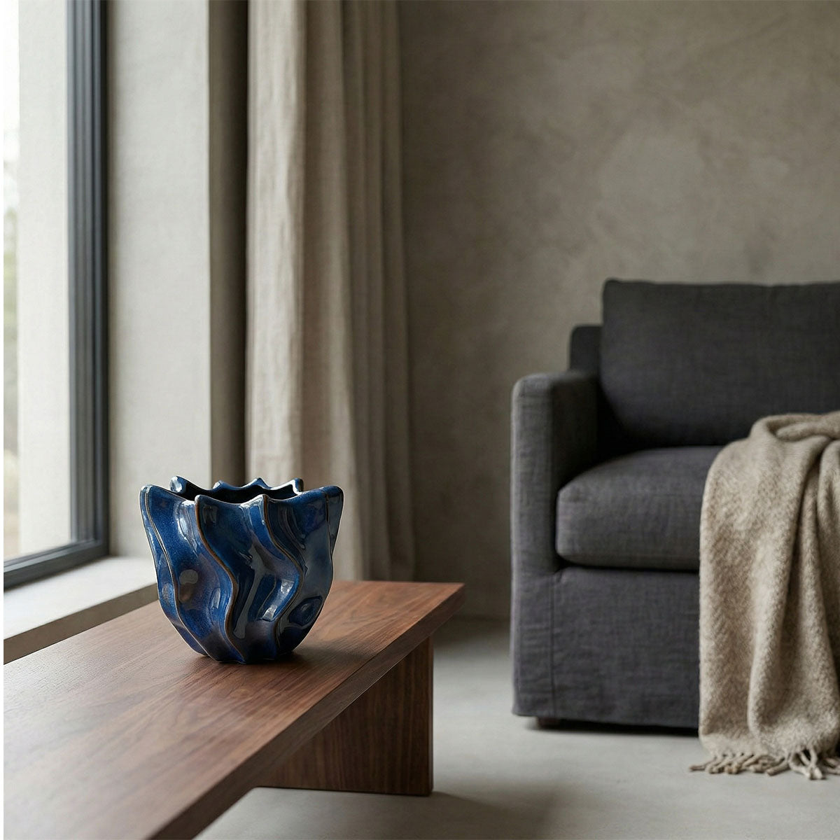 Shigay Plantenpot Blauw