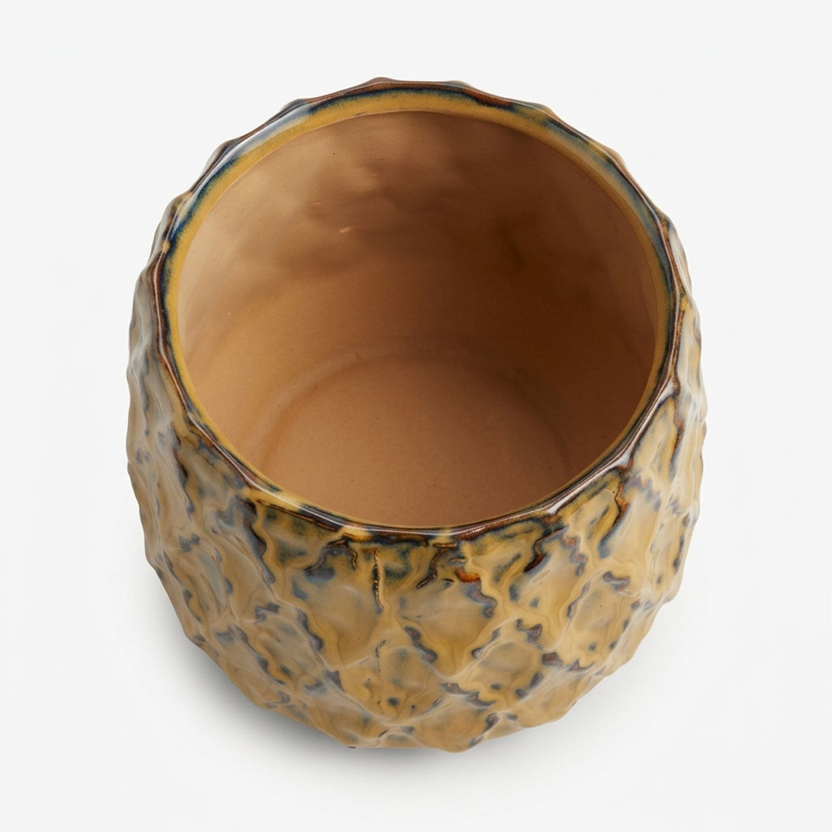 Zaria Plantenpot Bruin S