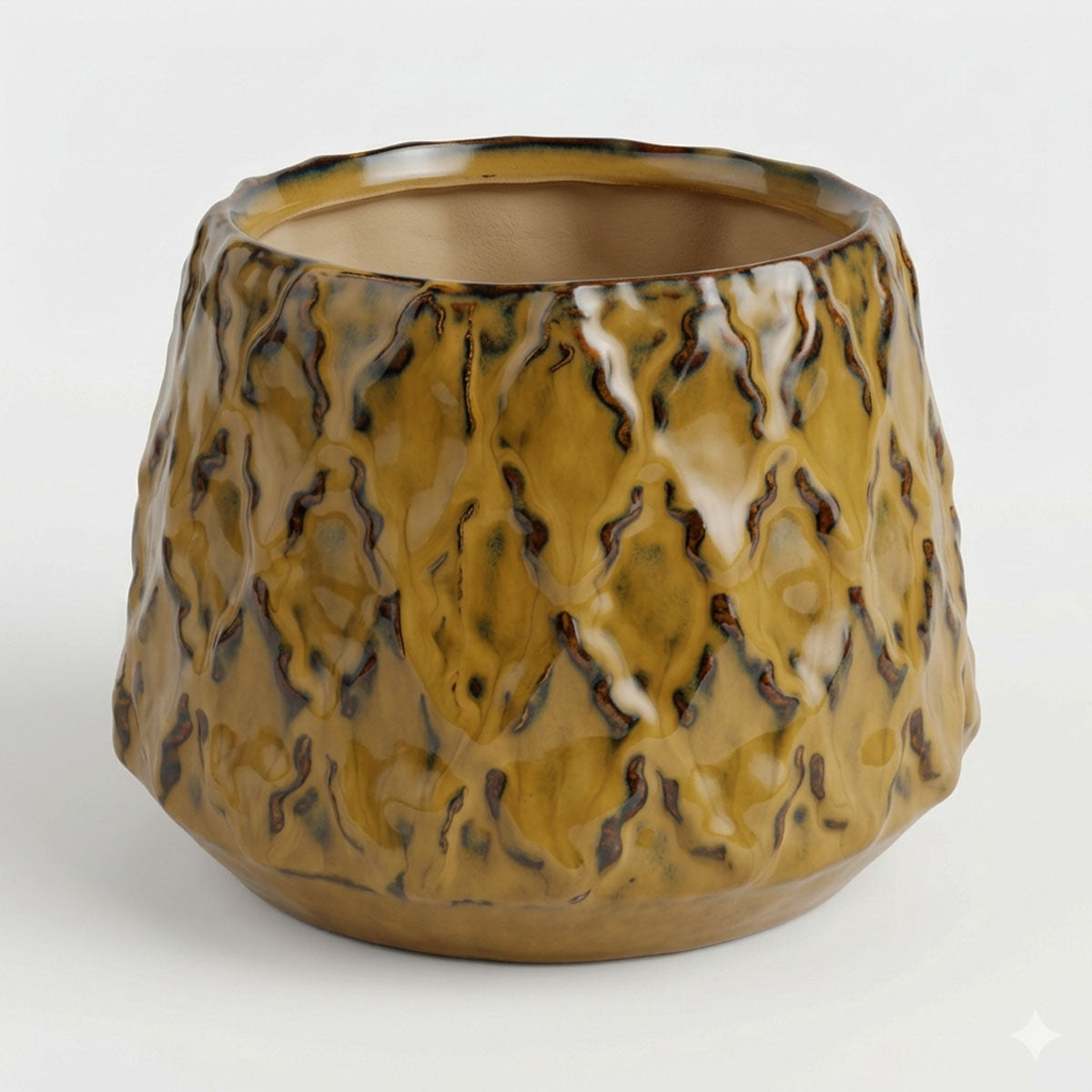 Zaria Plantenpot Bordeauxrood M