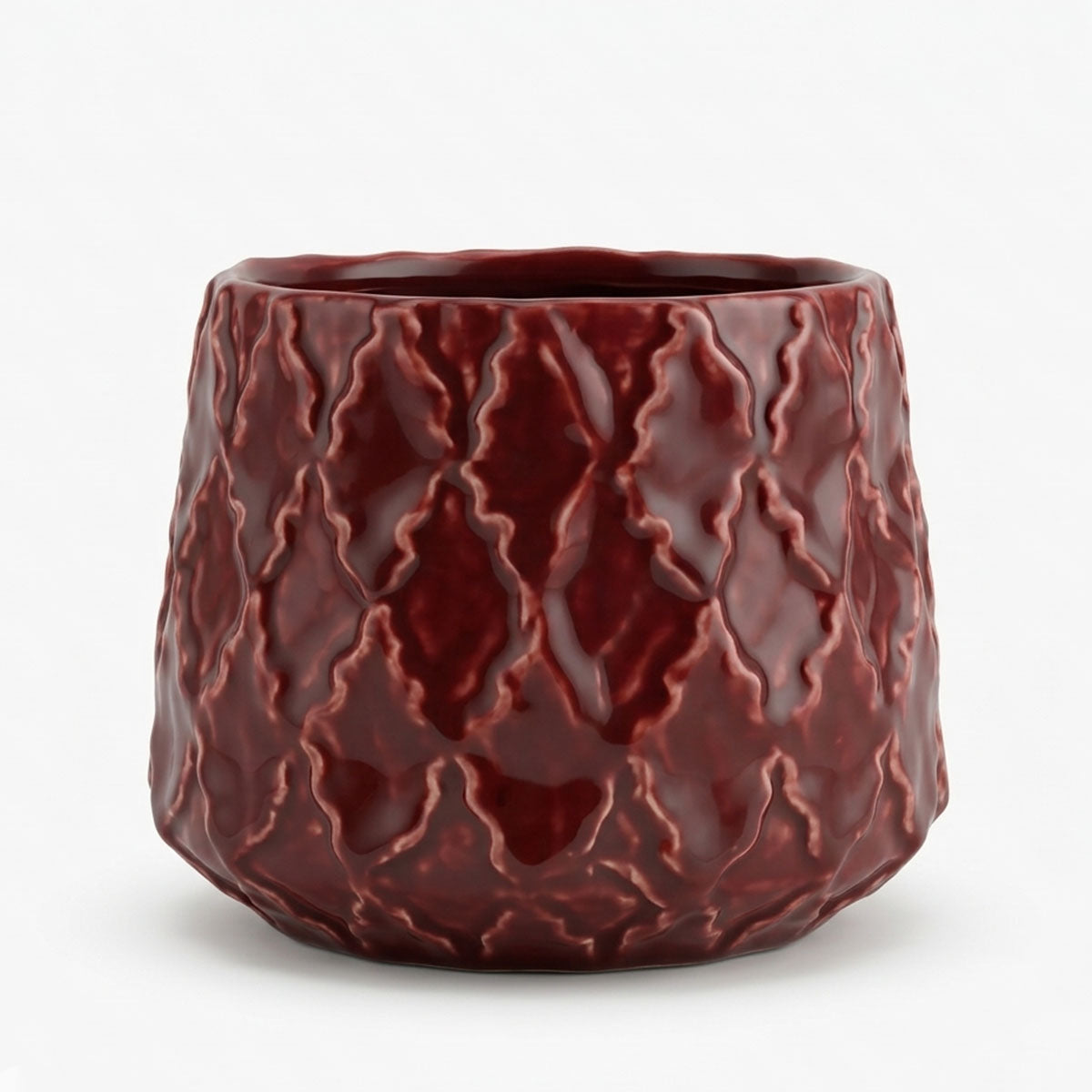 Zaria Plantenpot Bruin M