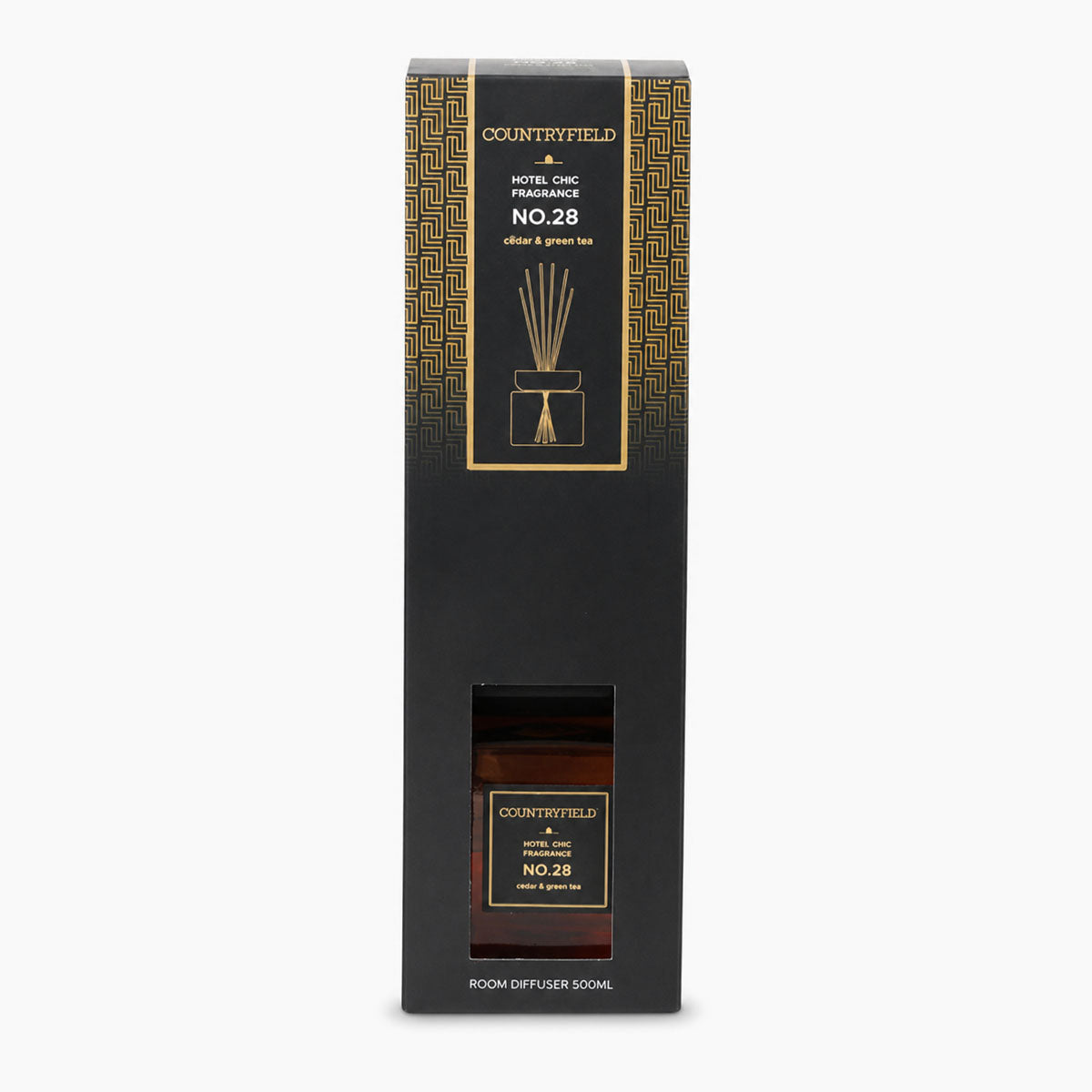 No.28 Geurstokjes Amber - Citrus & Green Tea - 200 ml