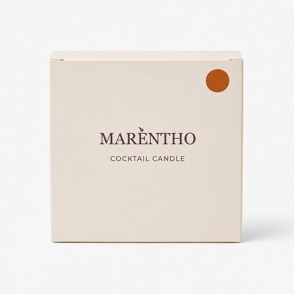 Espresso Martini Cocktail Kaars - Bruin - H 15,5 cm