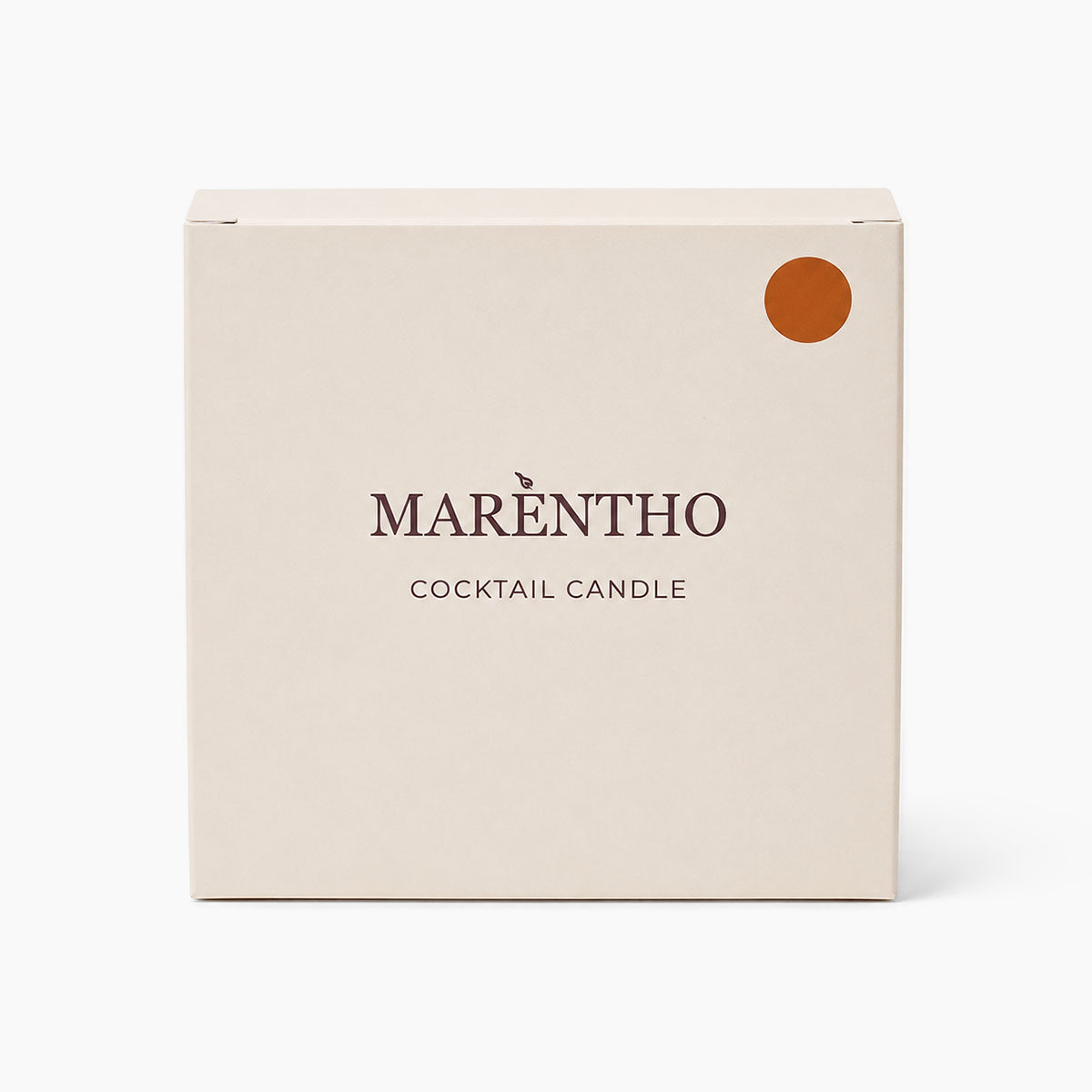 Espresso Martini Cocktail Kaars - Bruin - H 15,5 cm