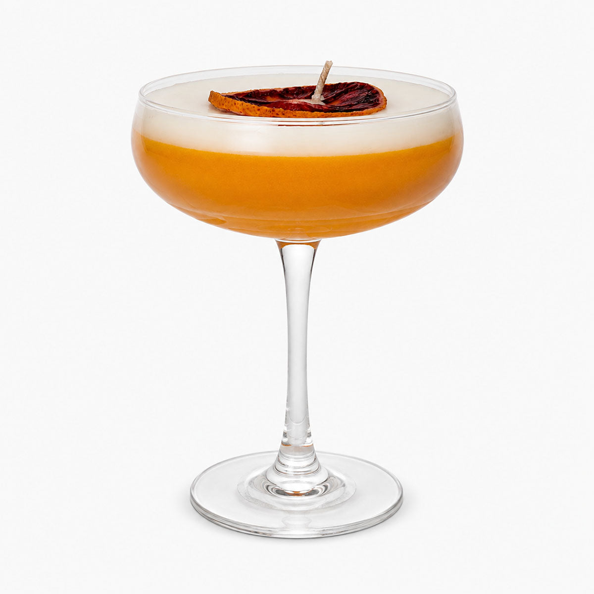 Pornstar Martini Cocktail Kaars - Oranje - H 15,5 cm