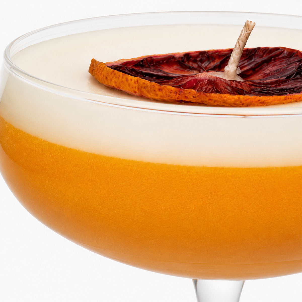 Pornstar Martini Cocktail Kaars - Oranje - H 15,5 cm