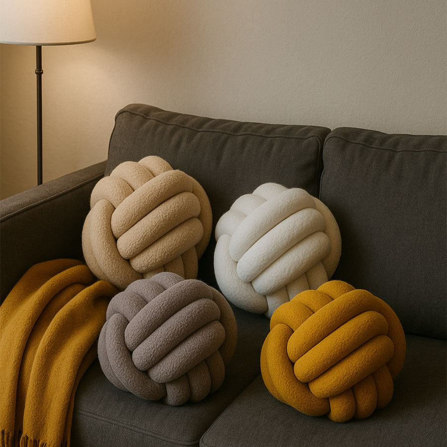 Cozy Knot Kussen