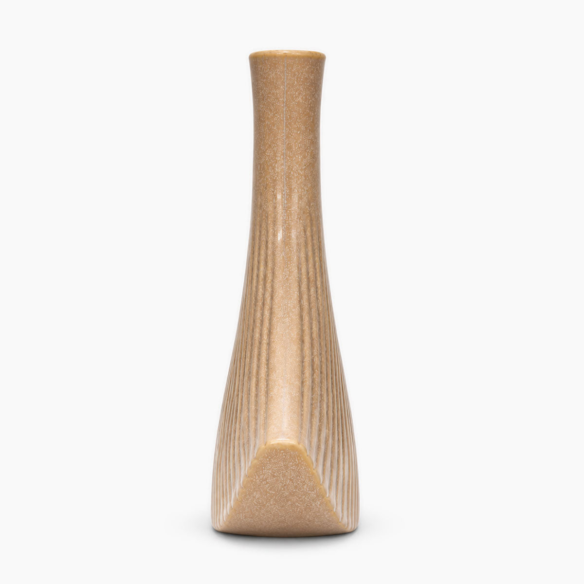 Cream Vaas Keramiek - Beige - H 33 cm