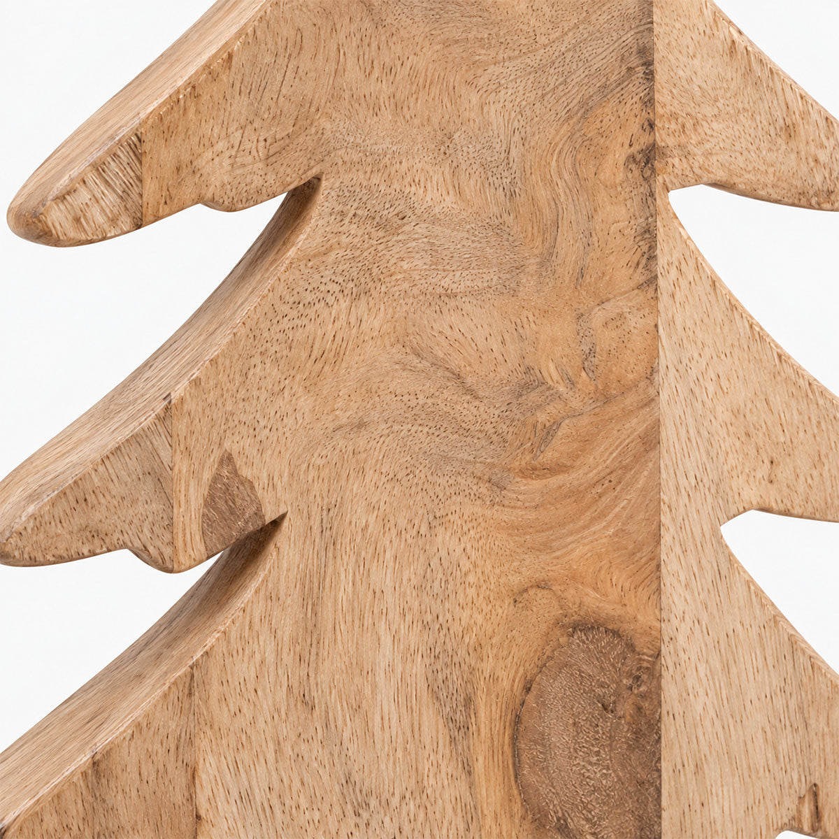 X-Mas Boom Hout - Bruin - H 40 cm