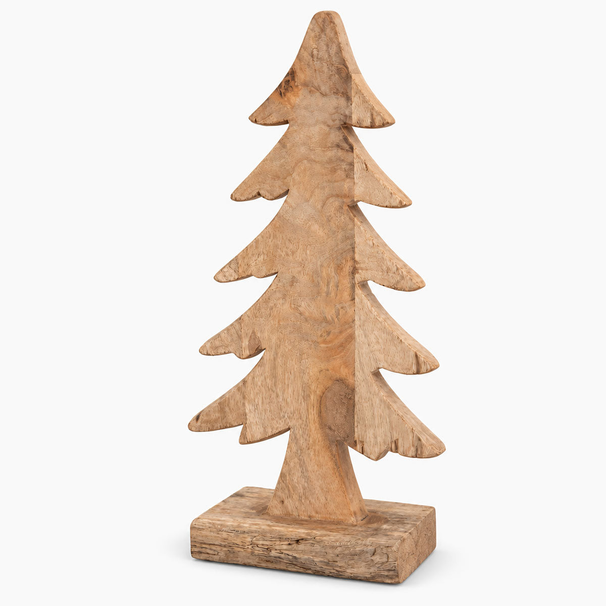 X-Mas Boom Hout - Bruin - H 40 cm