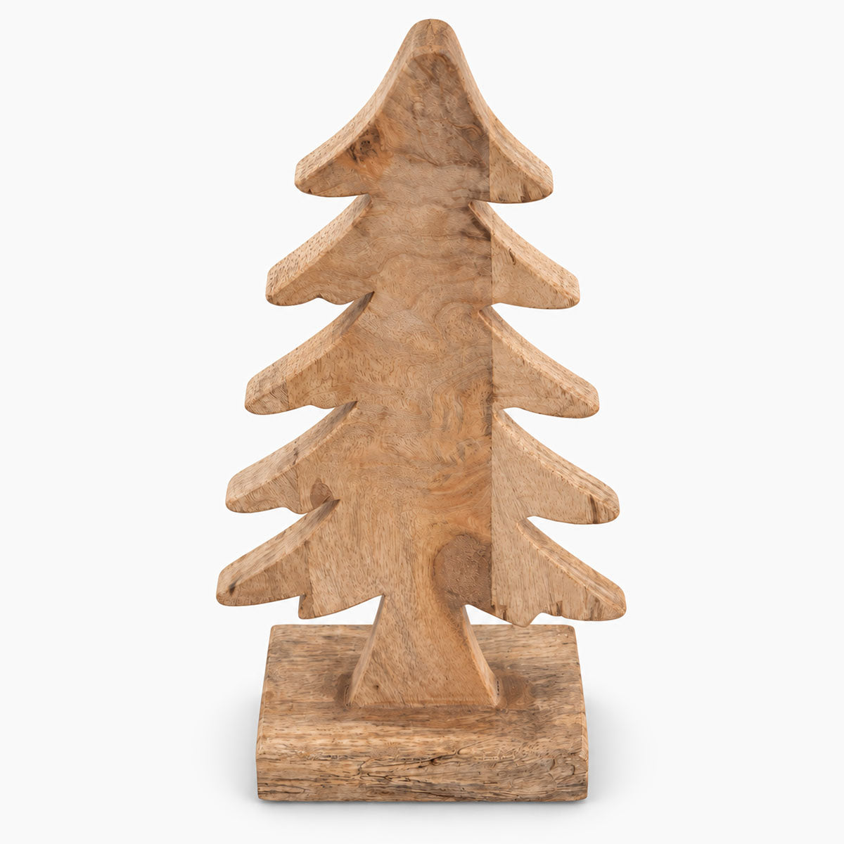 X-Mas Boom Hout - Bruin - H 40 cm