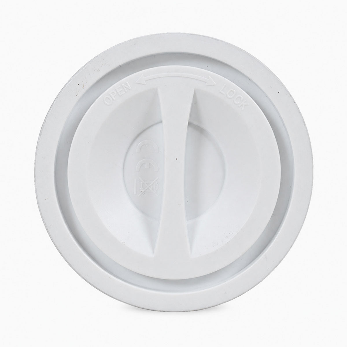 Lydia LED Windlicht Metaal - Crème - ⌀ 20 x H 22 cm