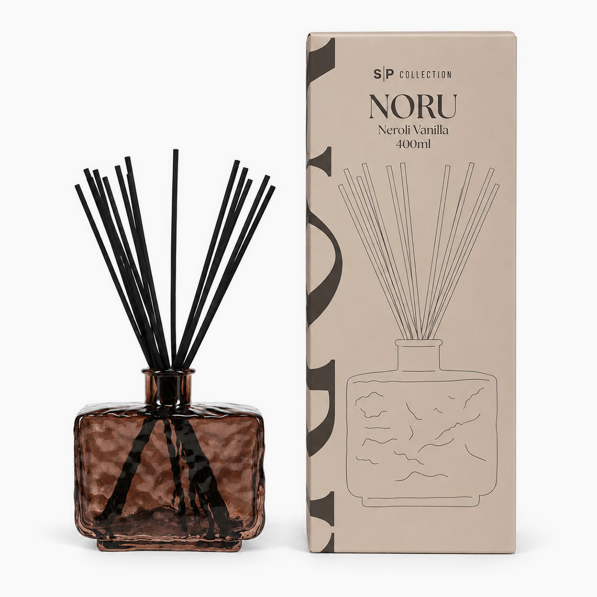 Salt & Pepper - Noru Geurstokjes - Neroli Vanille - 400 ml