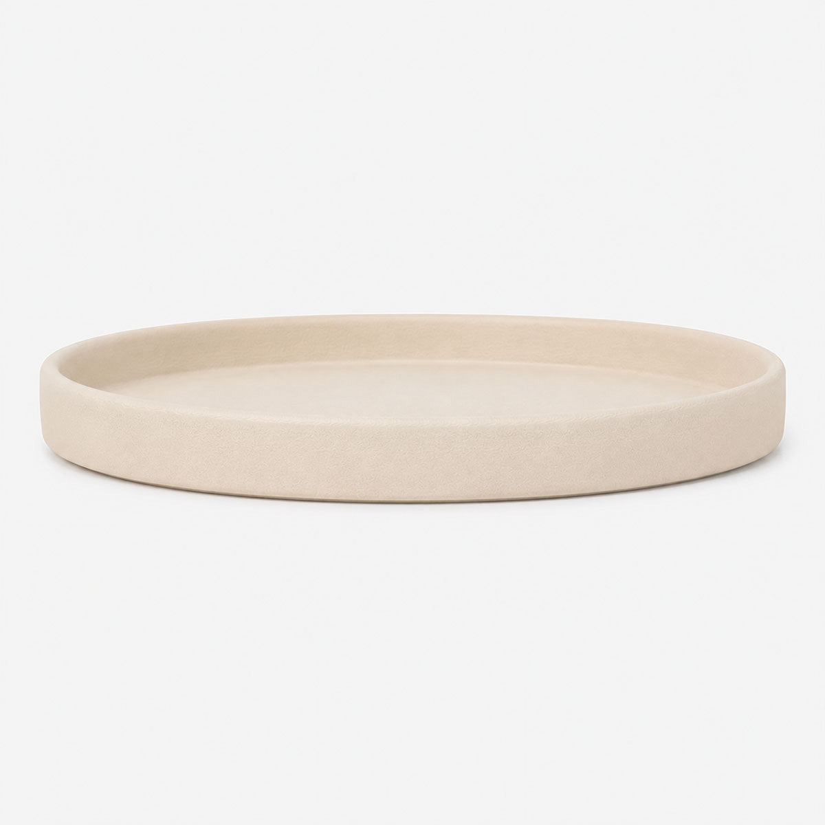 Saris Dienblad Metaal - Crème - ⌀ 36,5 x H 3 cm