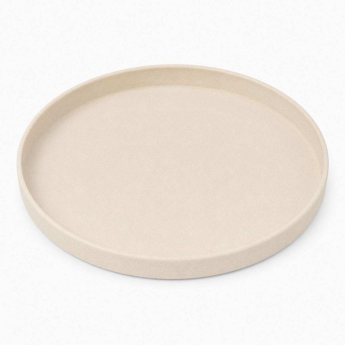 Saris Dienblad Metaal - Crème - ⌀ 36,5 x H 3 cm