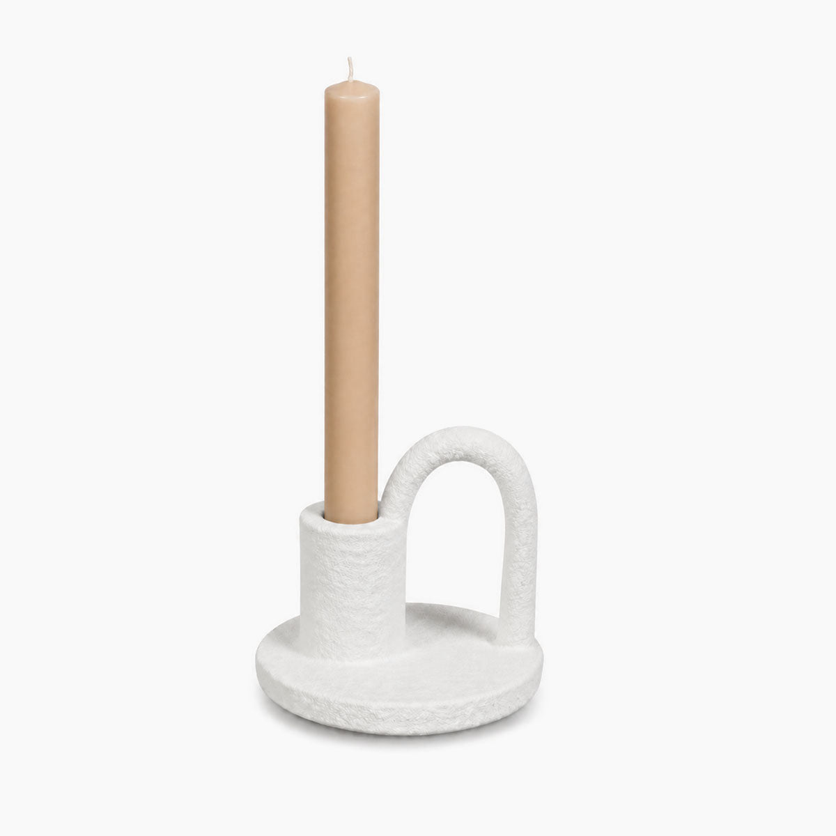 Sconce Kandelaar Keramiek - Wit - ⌀ 13 cm