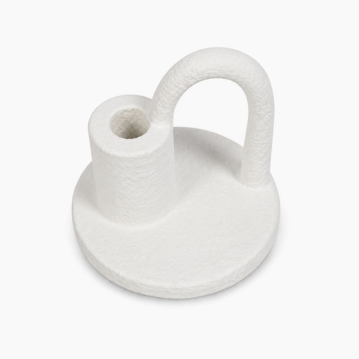 Sconce Kandelaar Keramiek - Wit - ⌀ 13 cm