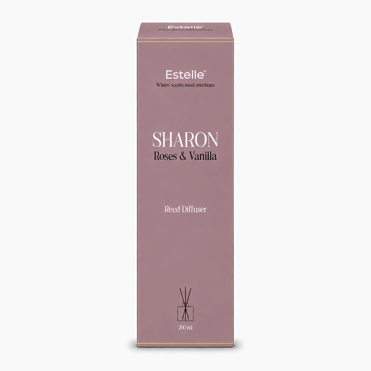 Estelle - Sharon Geurstokjes - Roses & Vanilla - 200 ml