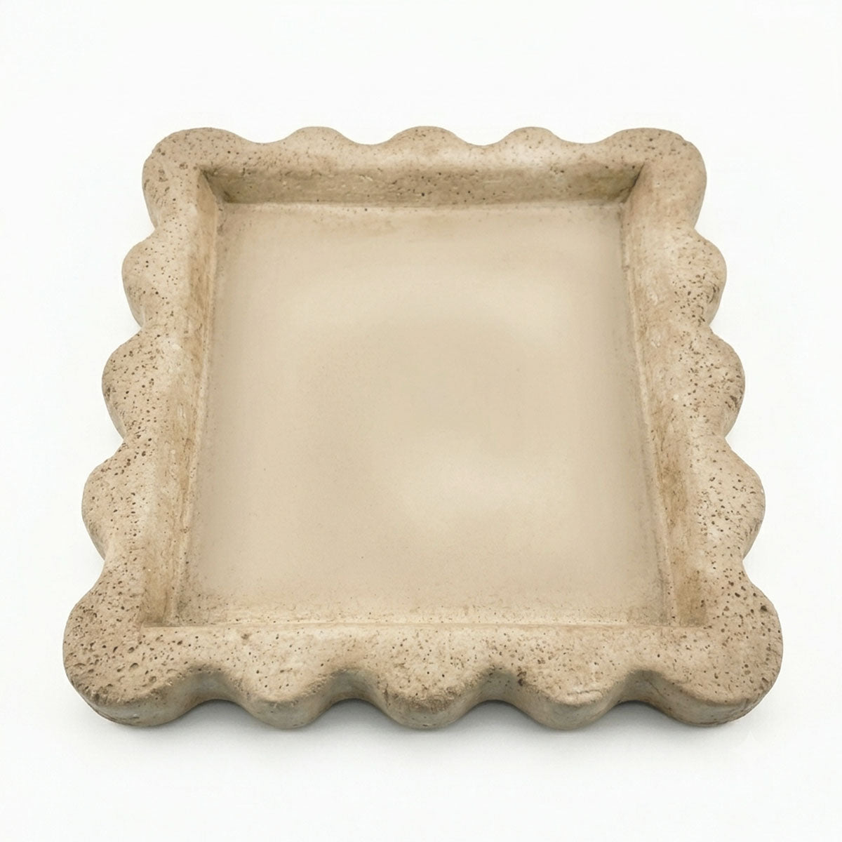 Kartel Dienblad Aardwerk - Beige - L 26 x B 26 x H 3 cm