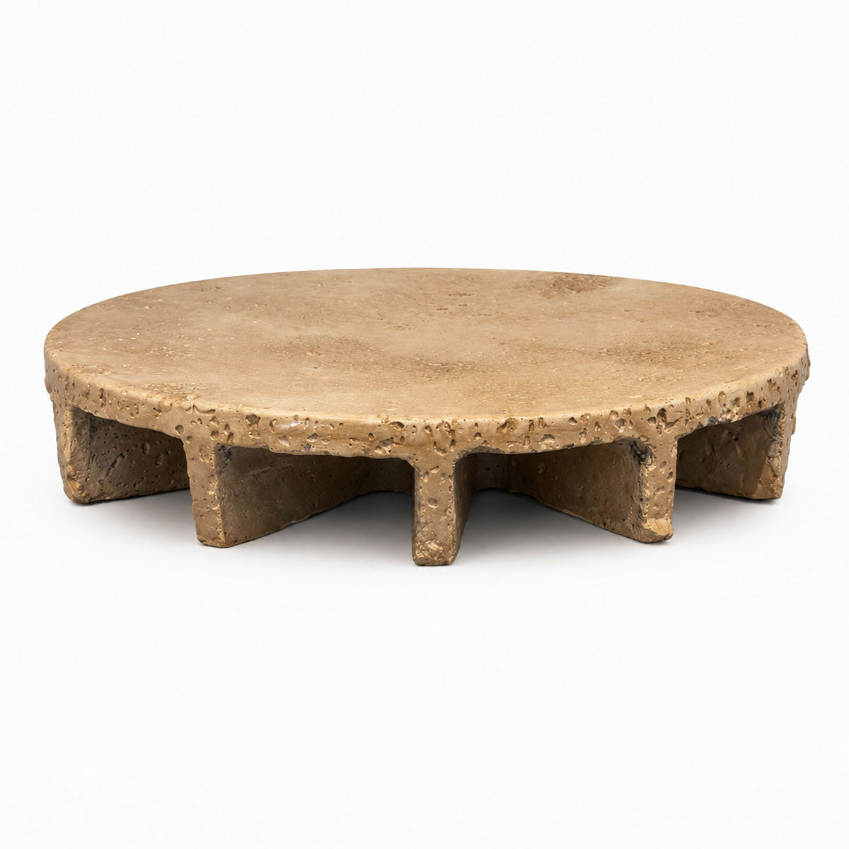 Ridge Plateau Aardewerk - Beige - ⌀ 29 cm