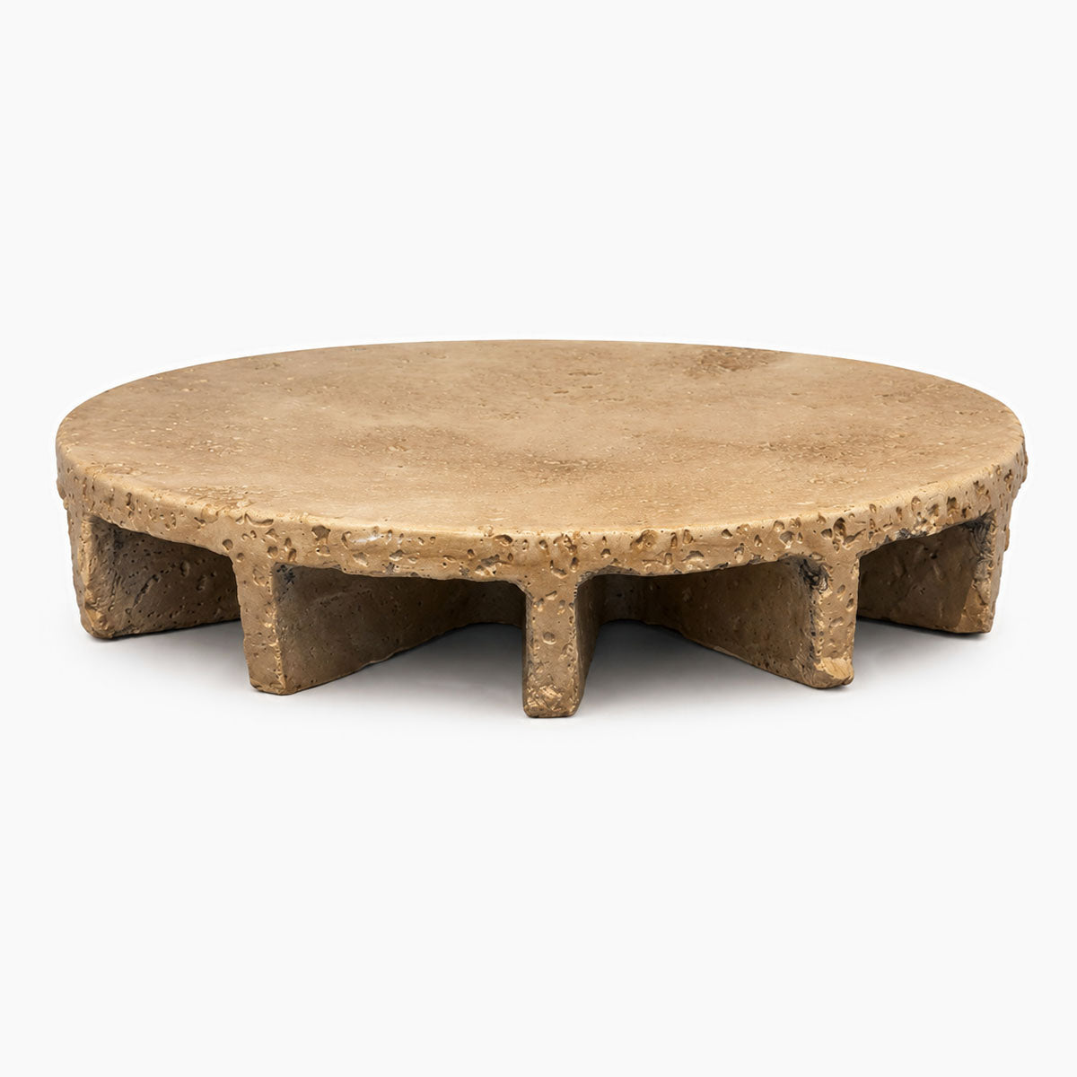 Ridge Plateau Aardewerk - Beige - ⌀ 29 cm