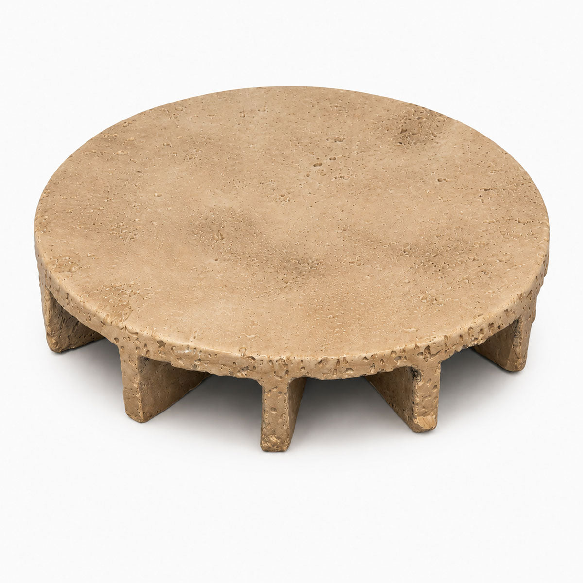 Ridge Plateau Aardewerk - Beige - ⌀ 29 cm
