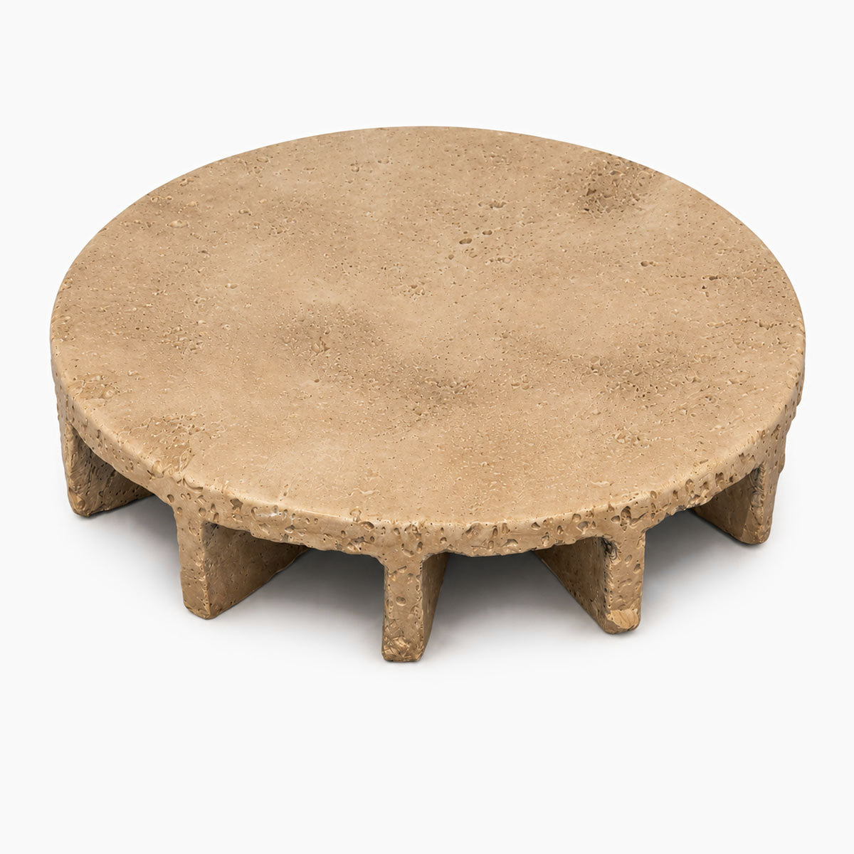 Ridge Plateau Aardewerk - Beige - ⌀ 29 cm