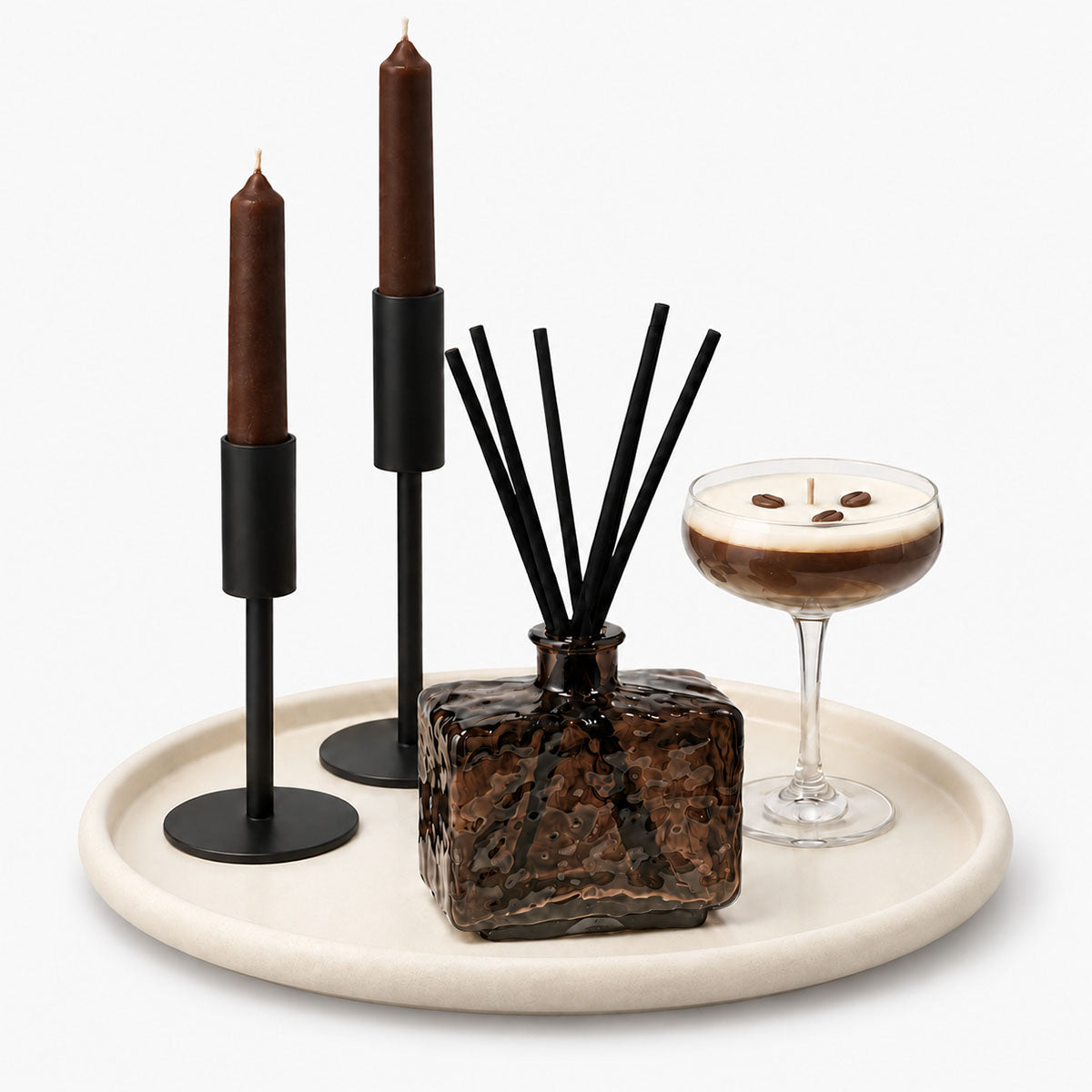 Mocha Moments - Luxe Woondecoratie Set