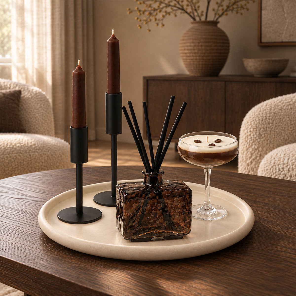 Mocha Moments - Luxe Woondecoratie Set