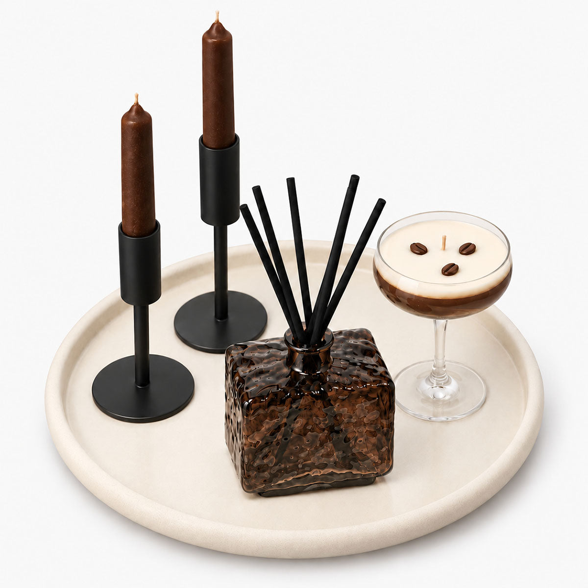 Mocha Moments - Luxe Woondecoratie Set