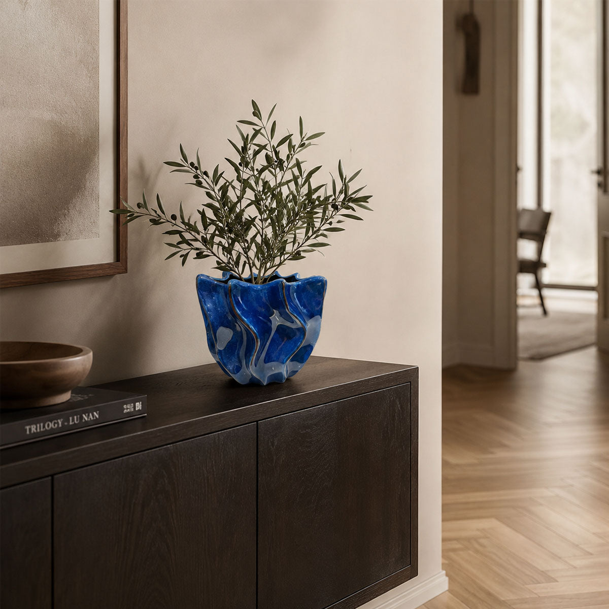 Shigay Plantenpot Blauw